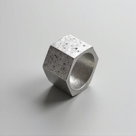 Geometric architectural ring